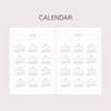 Calendar - 2024 Hello B6 Dated Weekly Diary Planner