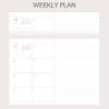 Weekly plan - 2024 Hello B6 Dated Weekly Diary Planner