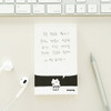 Speech bubble -Annyang Day Black Notepad 70 Sheets