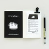 Checklist - Annyang Day Black Notepad 70 Sheets
