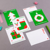 Happy Christmas Greeting Card with Envelope