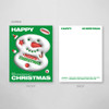 Snowman - Happy Christmas Greeting Card with Envelope