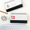 2024 Welcome Small Monthly Standing Desk Calendar