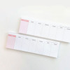 Jam studio A5 Undated Weekly Desk Planner Refills