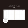 Monthly plan - Second Mansion Collect Square Undated Weekly Diary Planner Ver2