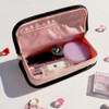 After The Rain On The Table Line Zipper Pencil Case Pouch