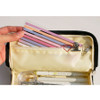 zip pocket-  After The Rain On The Table Line Zipper Pencil Case Pouch