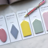 Plepic Collector Label Sticky Memo Notepads