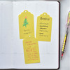 Yellow cotton - Plepic Collector Label Sticky Memo Notepads