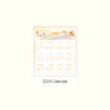 2024 calendar - 2024 Watercolor Care Bears Monthly Standing Desk Calendar