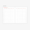 Yearly plan - 2024 Workers Twin Wire Dated Weekly Planner Diary