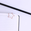 usage example of Appree Rose Gold Star Metal Clip Pack
