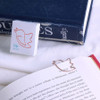 usage example of Appree Rose Gold Bird Metal Clip Pack
