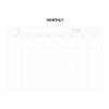 Monthly - 2NUL Second Undated Weekly Diary Planner