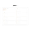 Weekly - 2NUL Second Undated Weekly Diary Planner