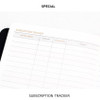 Special Subscription tracker - 2NUL Second Undated Weekly Diary Planner