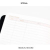 Special Medical Records - 2NUL Second Undated Weekly Diary Planner