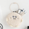 usage example of ROMANE Brunch Brother PoPo Fluffy Case for AirPods Galaxy Buds