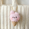 usage example of BT21 Minini Cooky Ice Cream Plush Keyring Keyclip