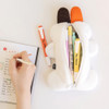 Zipper closure - Brunch Brother Fuzzy Pencil Case Fluffy Pouch