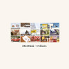 6 X 4cm - Indigo Finland Mind Travel Photo Sticker Pack
