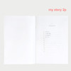 My story - Simple Edit Dateless Daily Diary Journal