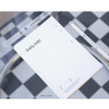 Simple white - Simple Edit Dateless Daily Diary Journal