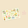 Blossom garden - Life Gardening Removable Sticker Pack