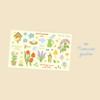 Natural garden - Life Gardening Removable Sticker Pack