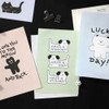 white - ICONIC Doodle B5 Letter Paper Pad 63 sheets