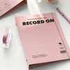 pink - ICONIC Record On A5 Hardcover 6-Ring Binder Cover