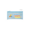 Sky blue - Table Talk Clear Pocket Simple Mesh Pencil Case Pen Pouch