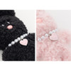 Cute necklace - ROMANE Brunch Brother Plush Boucle Keyring