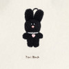 tori black - ROMANE Brunch Brother Plush Boucle Keyring