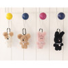 usage example of ROMANE Brunch Brother Plush Boucle Keyring