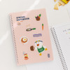 ROMANE Brunch Brother B5 PP Cover Lined Grid Notebook