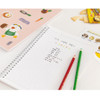 usage example of ROMANE Brunch Brother B5 PP Cover Lined Grid Notebook