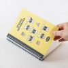 PP cover - ROMANE Brunch Brother B6 PP Cover Lined Blank Notebook