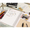 usage example of ROMANE Brunch Brother B6 PP Cover Lined Blank Notebook