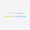 APPREE Daylight Gradation Blue-Yellow 20cm Ruler