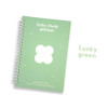 Lucky Green - Dash and Dot Lucky 100days Dateless Daily Study Planner