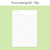 Grid Note - Dash and Dot Lucky 100days Dateless Daily Study Planner