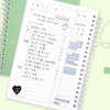 Daily - Dash and Dot Lucky 100days Dateless Daily Study Planner