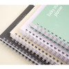 Wire Binding - Dash and Dot Lucky 100days Dateless Daily Study Planner
