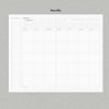 Monthly - Sequence To Sequence 6 months Dateless Weekly Planner