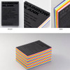 Ardium Rainbow Blank Hardcover Plain Notebook 