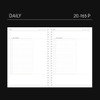 daily plan - Dash And Dot 146 Days A5 Undated Daily Planner Scheduler