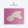 pink bunny - SOSOMOONGOO Sojak6 Journey Of The Two Bunnies Mouse Pad