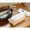 Ivory - Canvas Standard Zipper Pencil Case V2