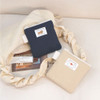 O-Check Refresh Your Mind Small Cotton Zipper Pouch